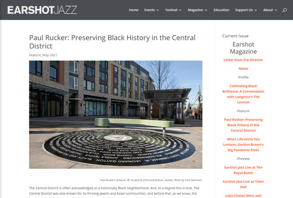 Earshot Jazz – Paul Rucker: Preserving Black History in the Central District