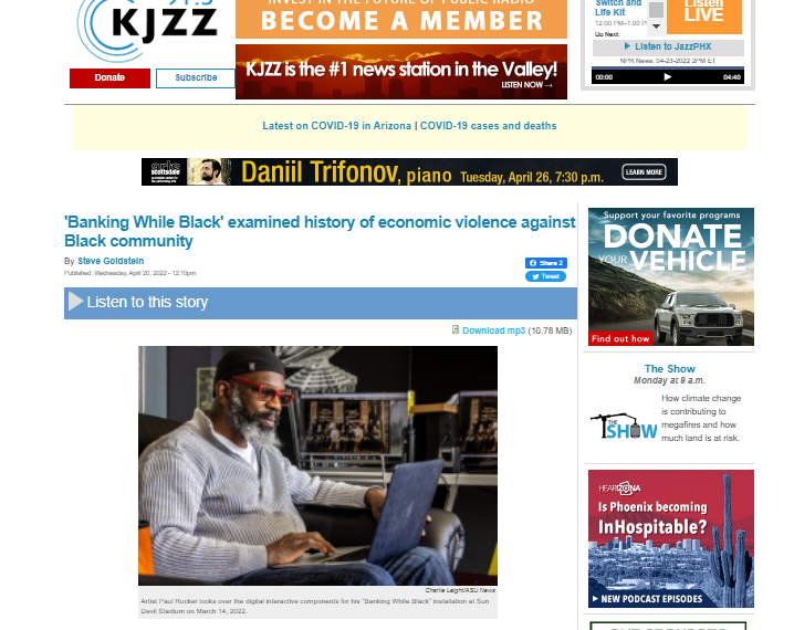 KJZZ 91.5 ‘Banking While Black’ examined history of economic violence against Black community